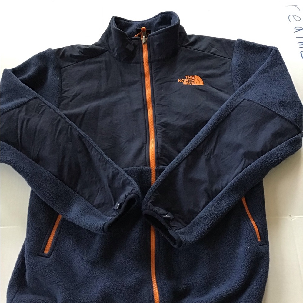 North Face fleece jacket boys size 14